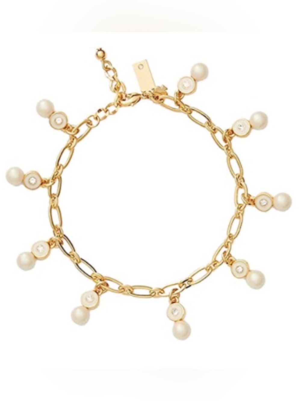 Kate Spade Pearly Delight Charm Bracelet
